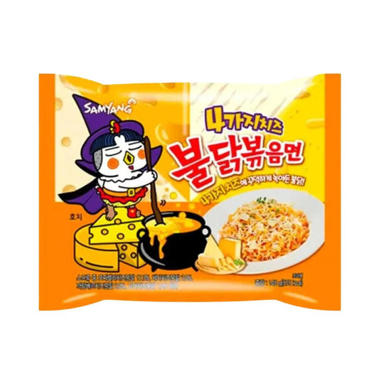 Samyang Ramen 4 Flavor Cheese Fire